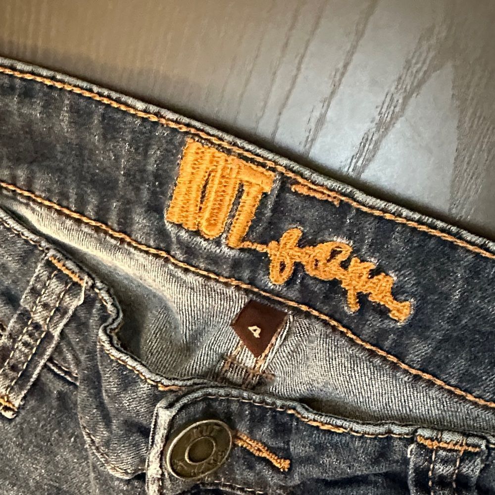 Kut from the Kloth Women's Blue Ankle Jeans - Picture 2 of 8